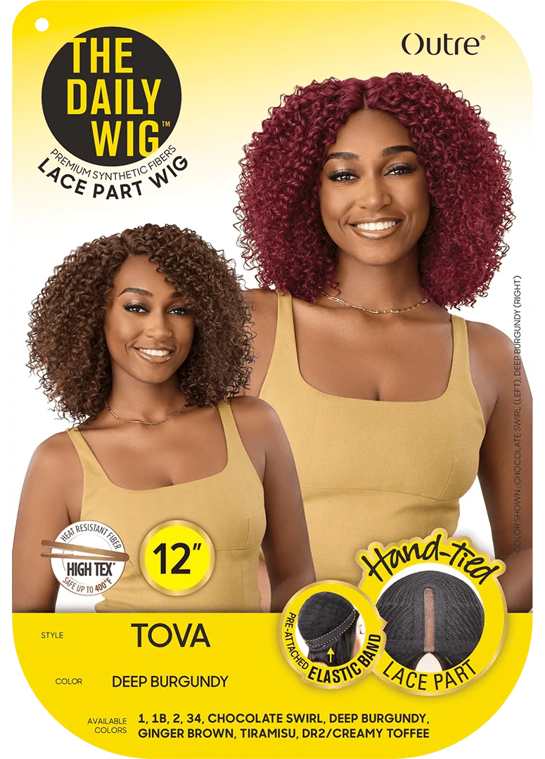 Outre The Daily Wig Synthetic Lace Part Wig – Tova - Image 6
