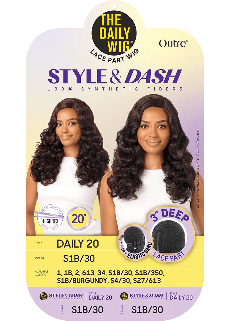 Outre The Daily Wig Synthetic Lace Part Wig - Daily 20 - Image 6