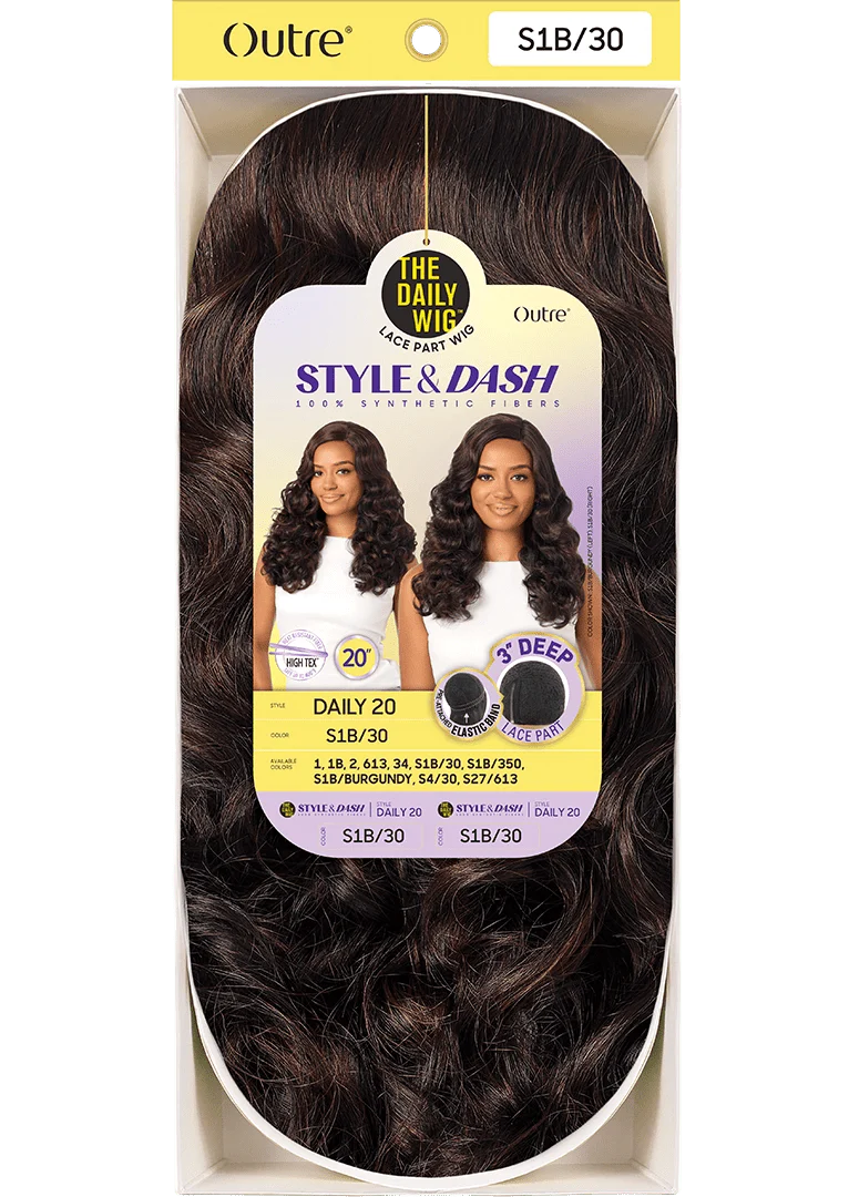 Outre The Daily Wig Synthetic Lace Part Wig - Daily 20 - Image 7