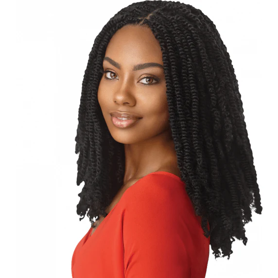 Outre Twisted Up Spring Twist Bomb Twist Synthetic Crochet 8" - Hair Box - Image 4