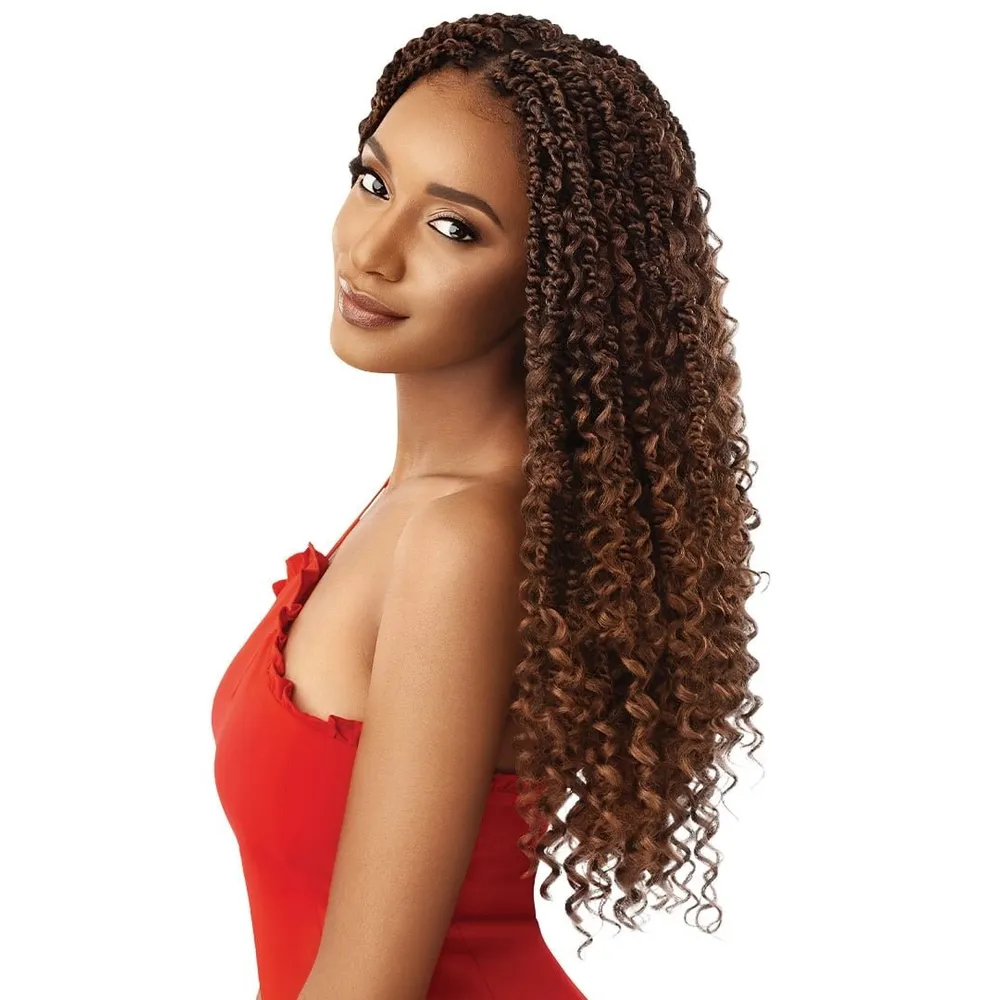 Outre Twisted Up Boho Wavy Bomb Twist Synthetic Crochet Hair 20" - Image 3