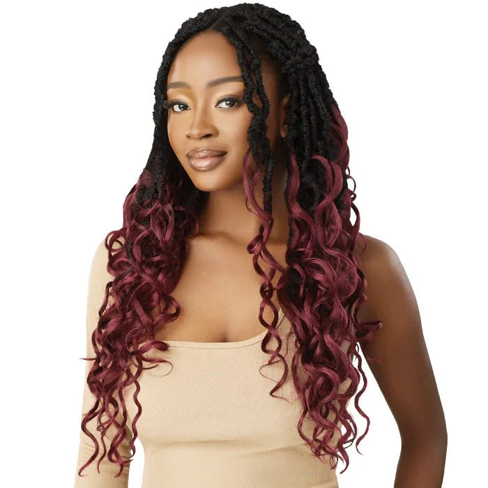 Outre Twisted Up Boho Tropical Bouncy Locs Synthetic Crochet Hair 20" - Image 4