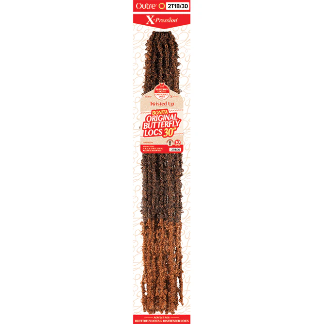 Outre Twisted Up β Bonita Original Butterfly Locs 30"