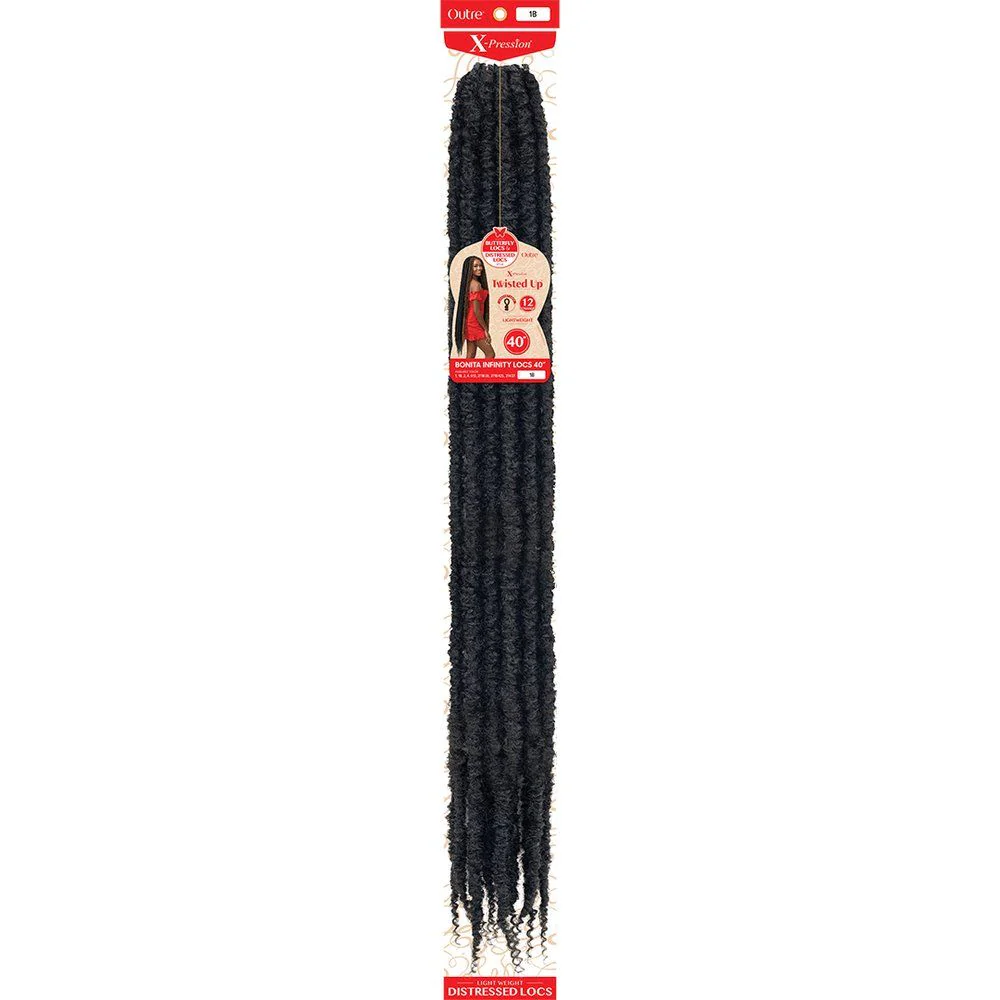 Outre Twisted Up Synthetic Crochet - Bonita Infinity Locs 40" - Image 3