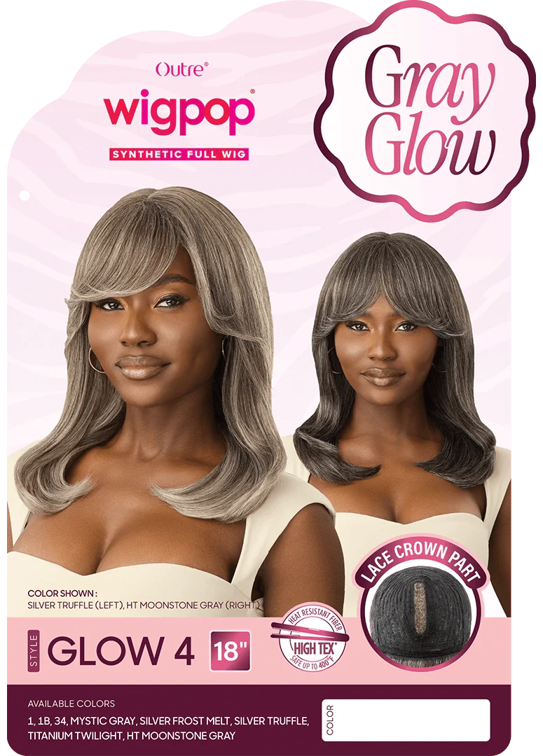 Outre Wigpop Color Play Synthetic Full Wig - Glow 4 - Image 7