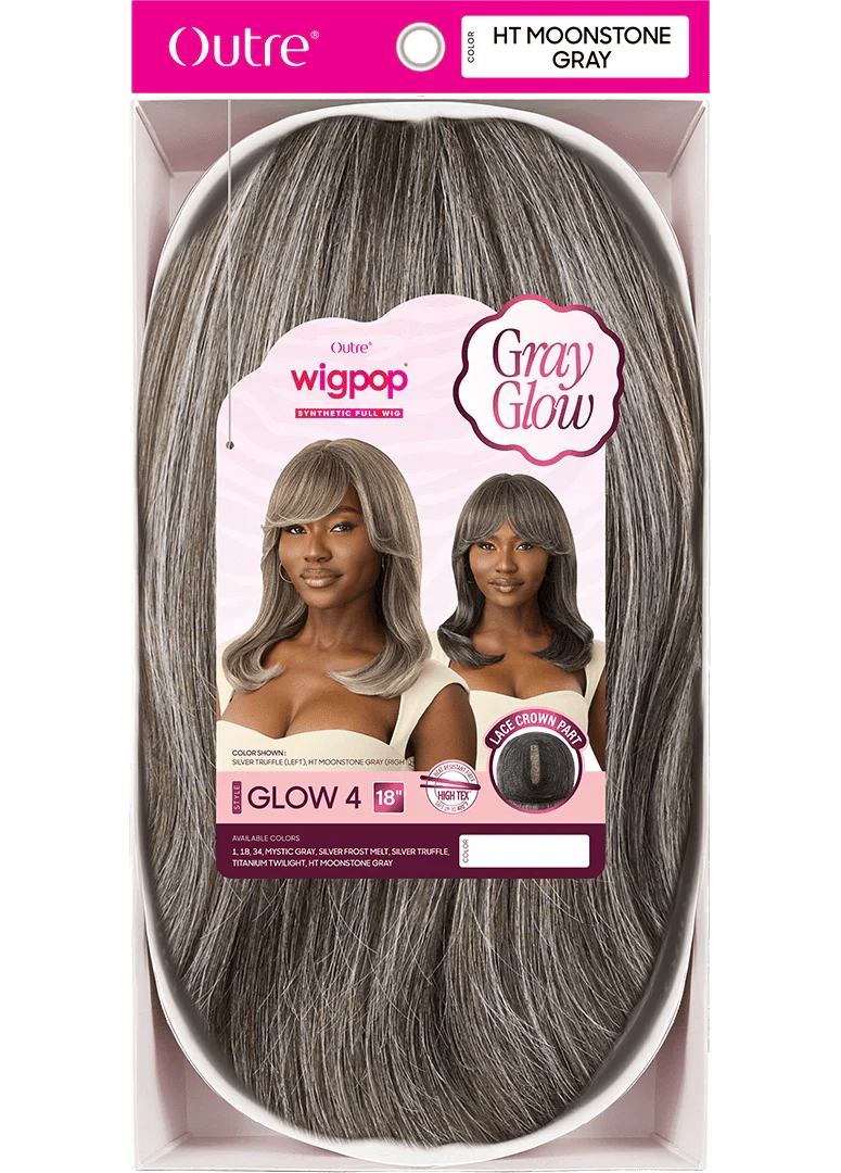 Outre Wigpop Color Play Synthetic Full Wig - Glow 4 - Image 8