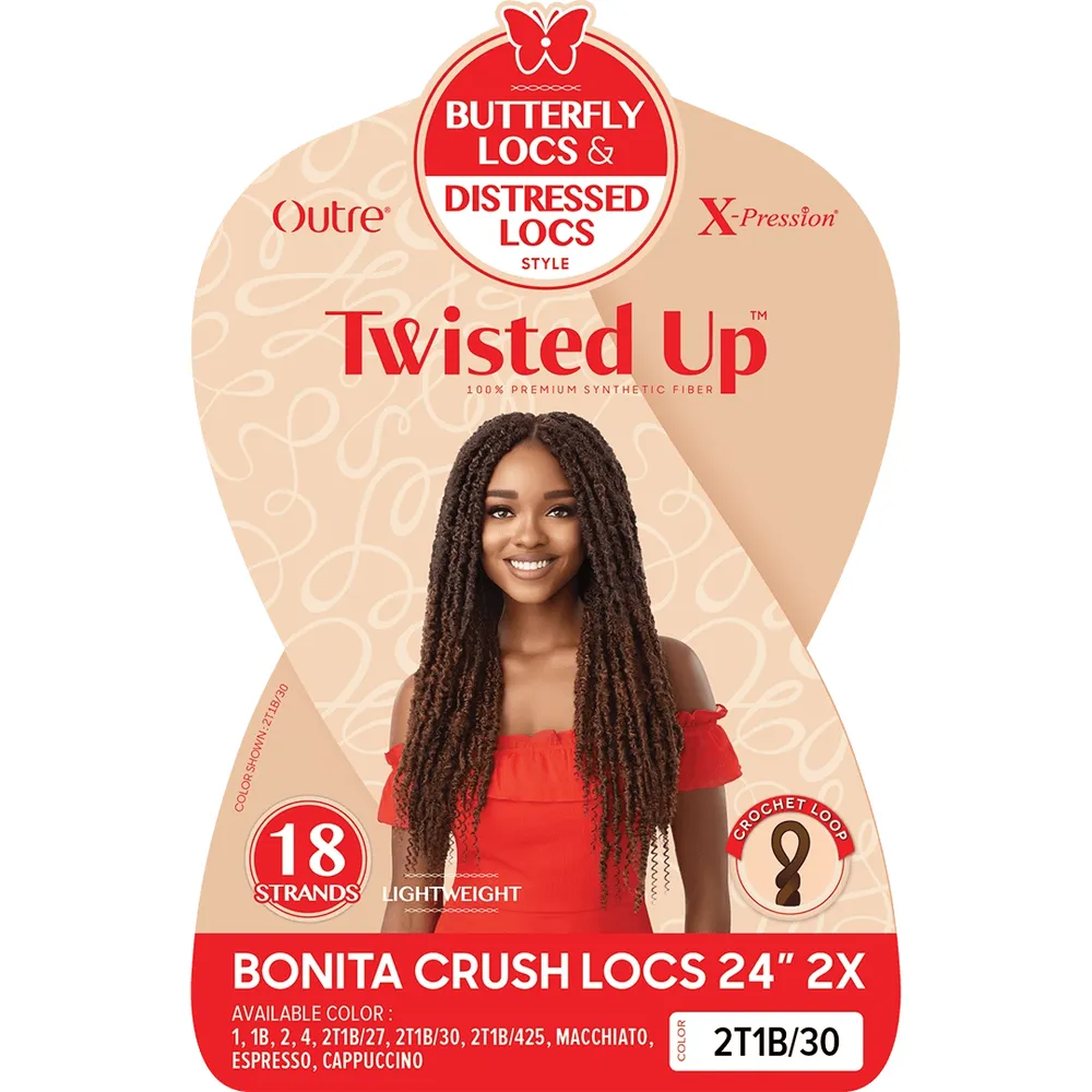 Outre X Bonita Twisted Up Crush Locs 2X Synthetic Crochet Hair - 24" - Image 3