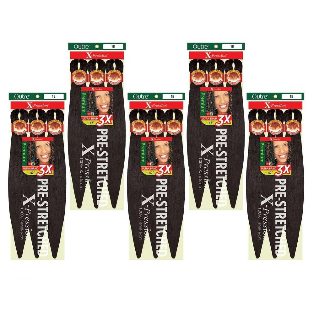 Outre X-Pression 3x Pre-Stretched Braiding Hair 42" - Image 3
