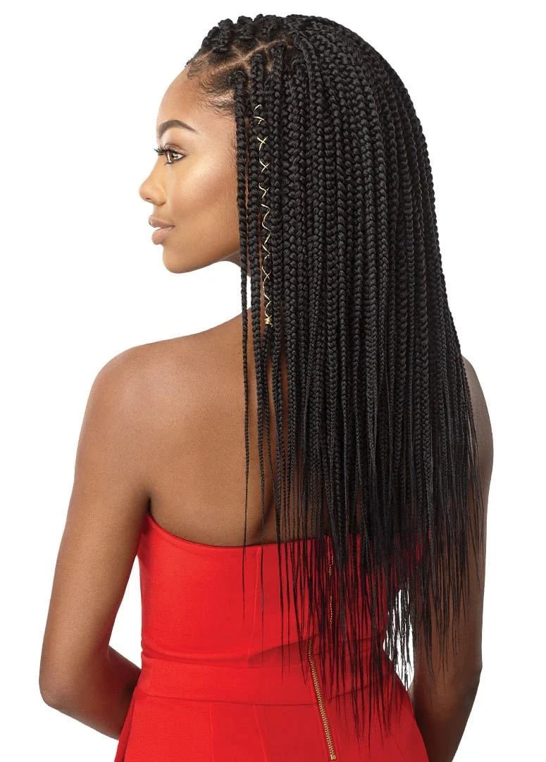Outre X-Pression Box Braid 90 Strands – Small Natural Tip 20" - Image 2
