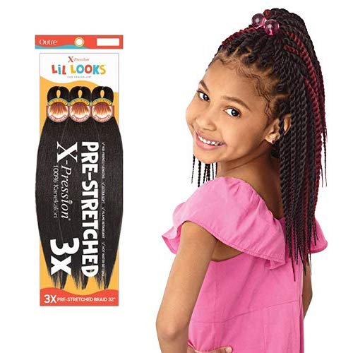 Outre Lil Looks 3X Prestretched Braid – 32" - Image 2