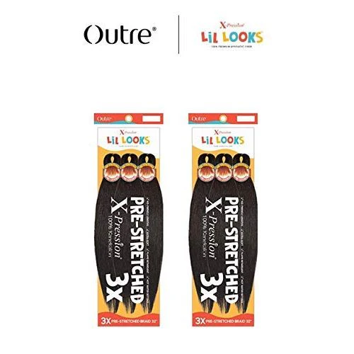 Outre Lil Looks 3X Prestretched Braid – 32" - Image 3