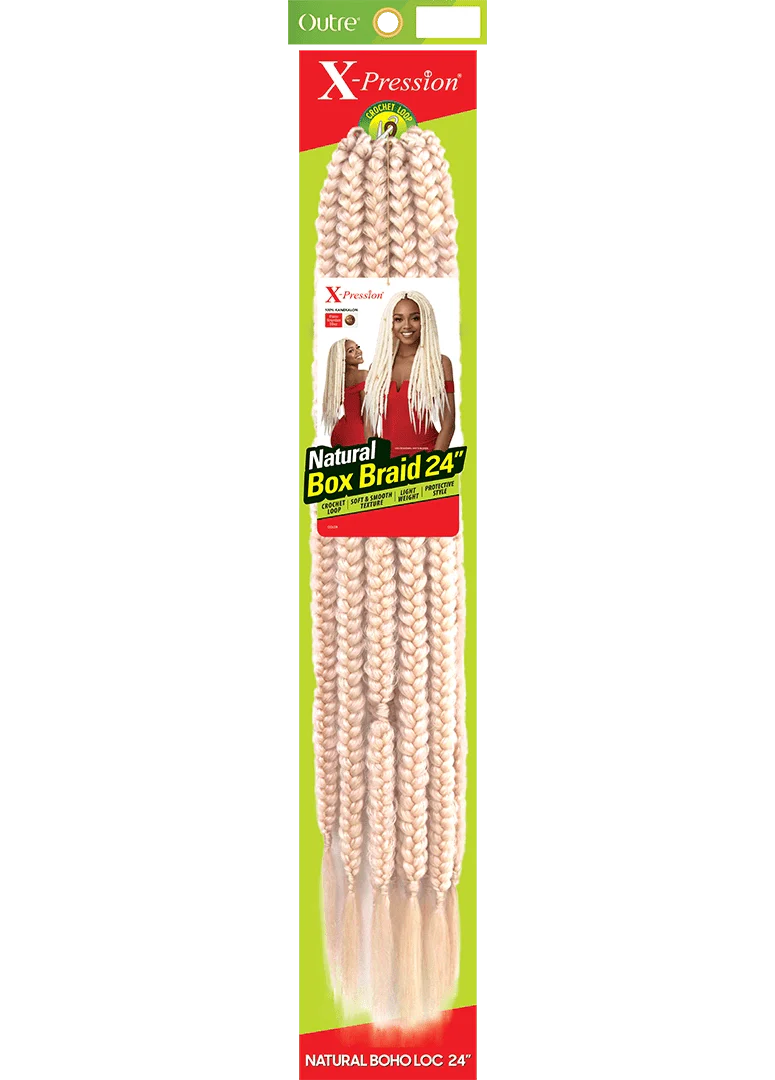 Outre X-Pression Natural Box Braid 24"