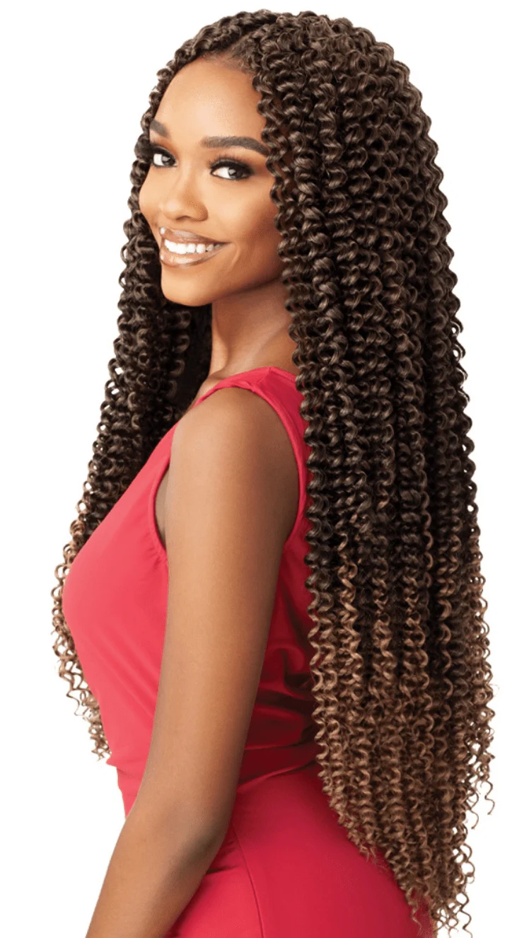 Outre X‑Pression Synthetic Crochet Hair – Passion Waterwave II 26″ - Image 2
