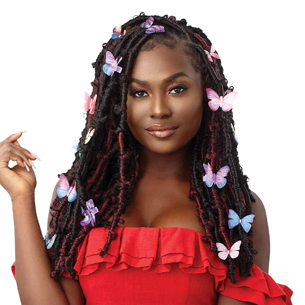 Outre X-Pression Twisted Up Braid Crochet Hair - Waterwave Fro Twist 22" - Image 7