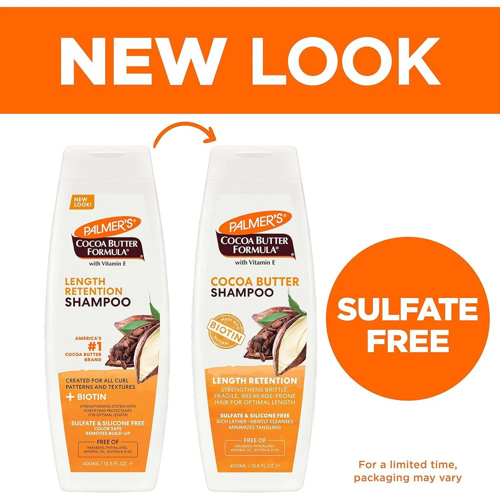 Palmer’s Cocoa Butter Formula Biotin Length Retention Shampoo - 13.5 fl oz - Image 3