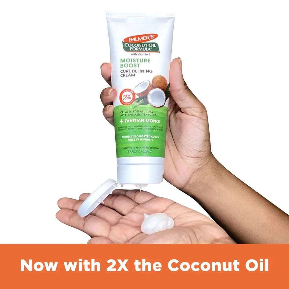 Palmer’s Coconut Oil Curl Cream & Defining Gel – 7oz - Image 3