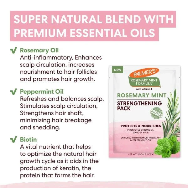 Palmer’s Rosemary Mint Strengthening Pack – 2.1oz - Image 6
