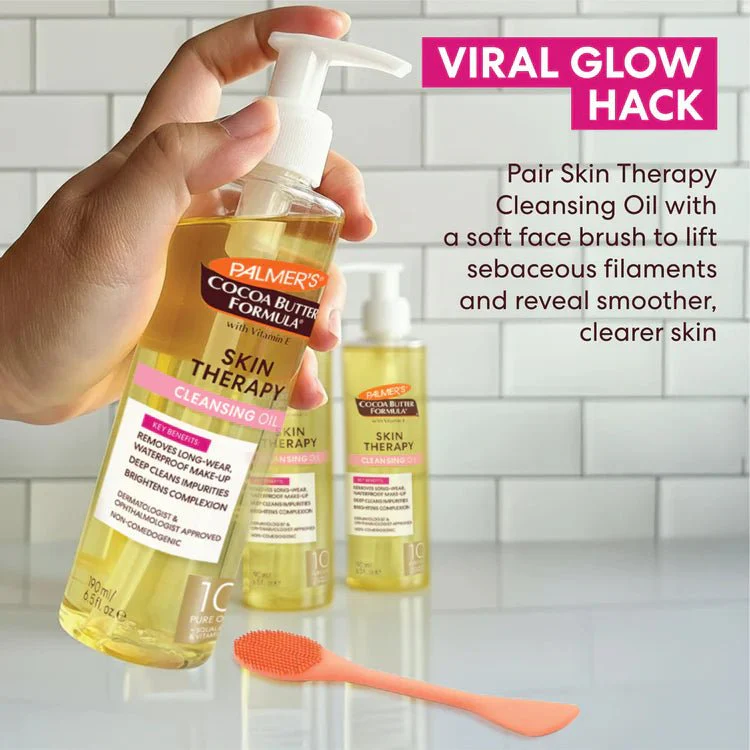 Palmer’s Skin Therapy Cleansing Oil – 6.5oz - Image 4