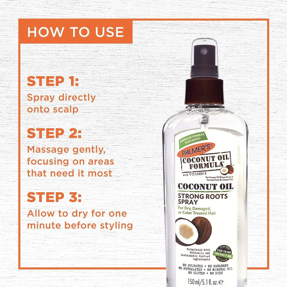 Palmer’s Strong Roots Spray – Coconut Oil - Image 6