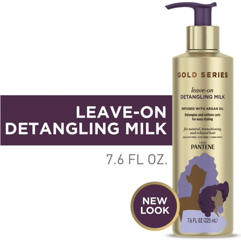 Pantene Gold Series Leave-On Detangling Milk β 7.6 oz - Image 3