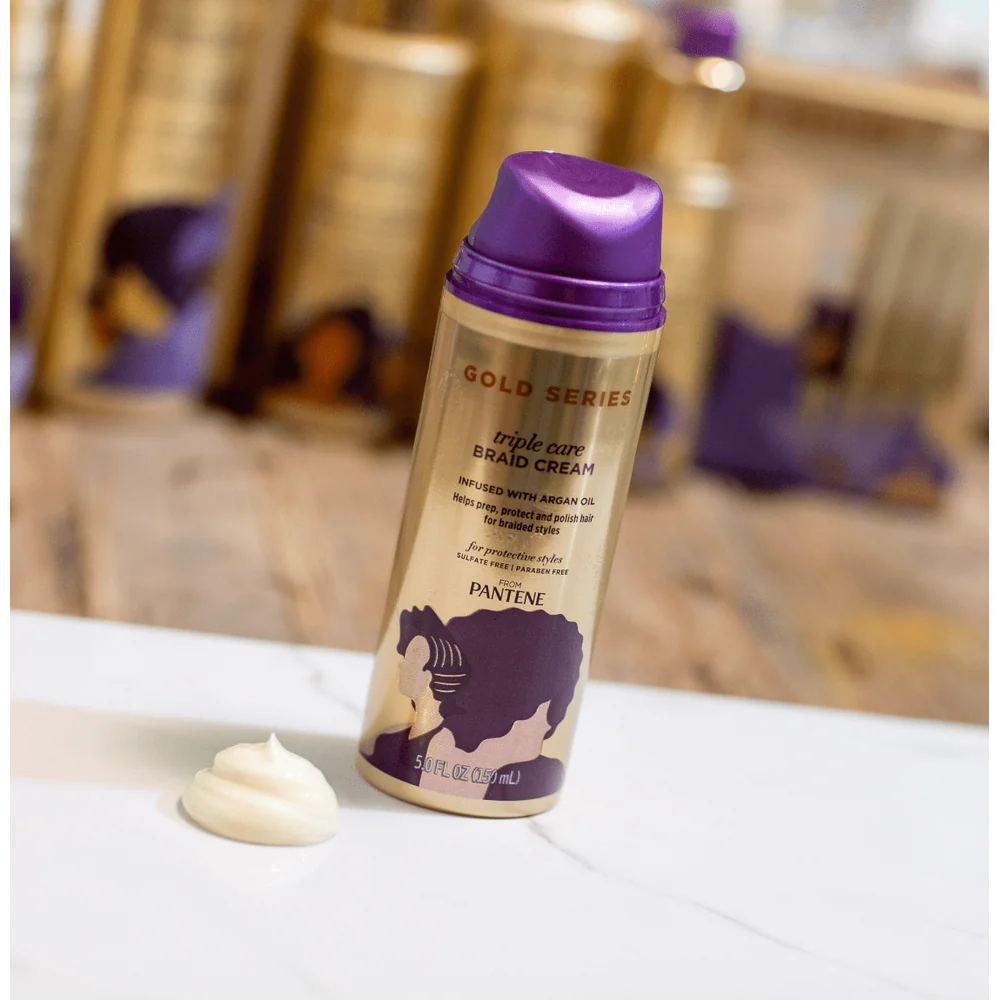 Pantene Gold Series Triple Care Braid Cream - 5 fl oz - Image 3