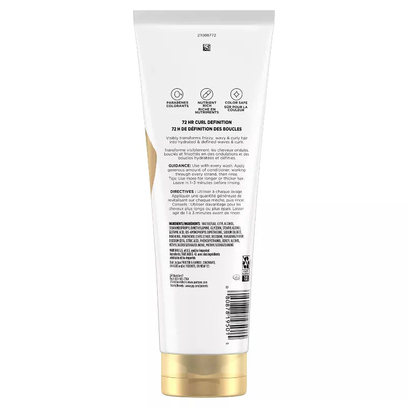 Pantene Pro-V Curl Perfection Conditioner - 10.4 fl oz - Image 2