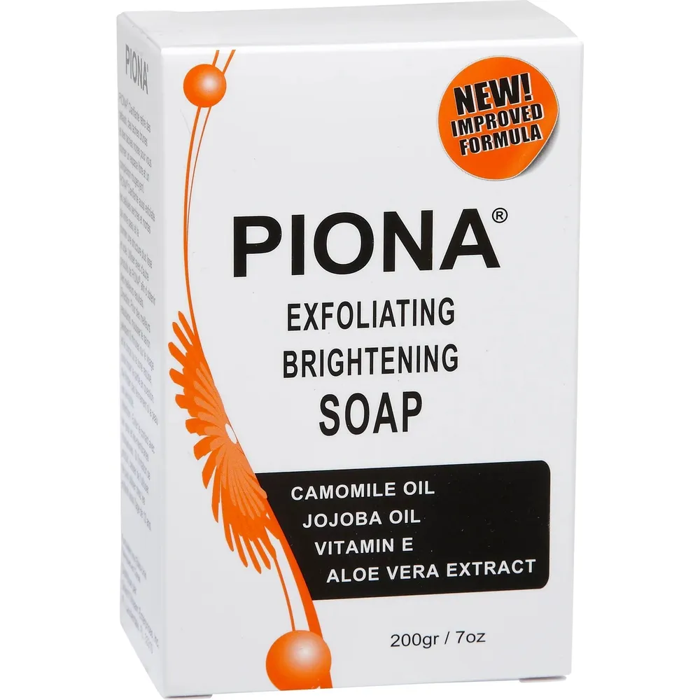 Piona Exfoliating Bar Soap 4 Variants – 200g - Image 2