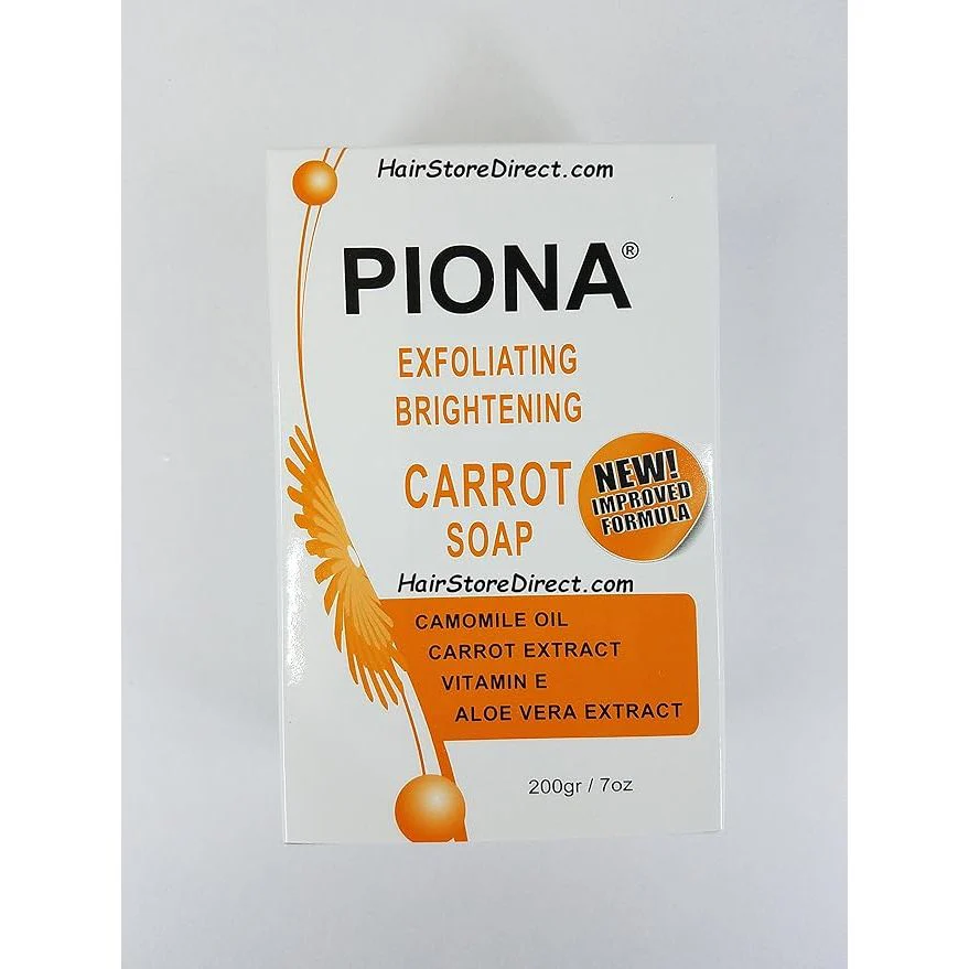 Piona Exfoliating Bar Soap 4 Variants – 200g - Image 4