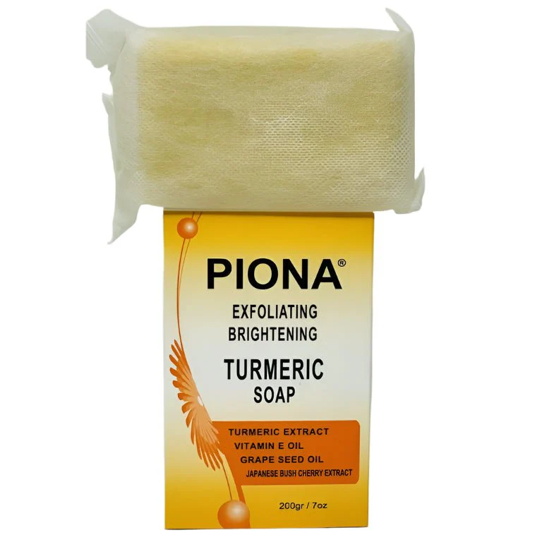 Piona Exfoliating Bar Soap 4 Variants – 200g - Image 9