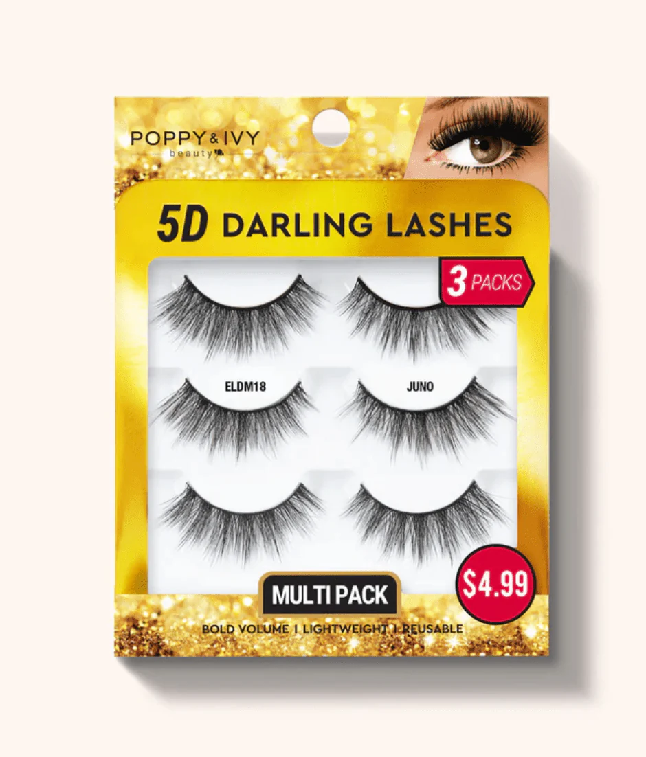 Poppy & Ivy 5D Darling Lashes - 3 Pairs - Image 16