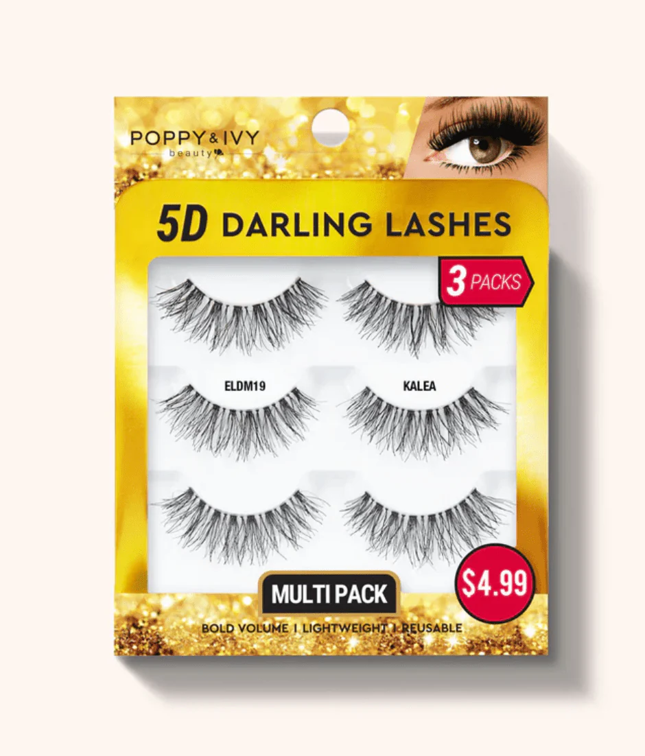 Poppy & Ivy 5D Darling Lashes - 3 Pairs - Image 17