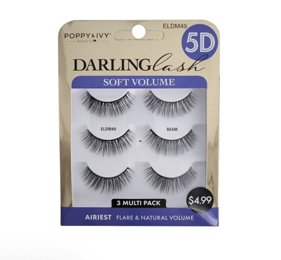 Poppy & Ivy 5D Darling Volume Lashes - 3 Pairs - Image 9