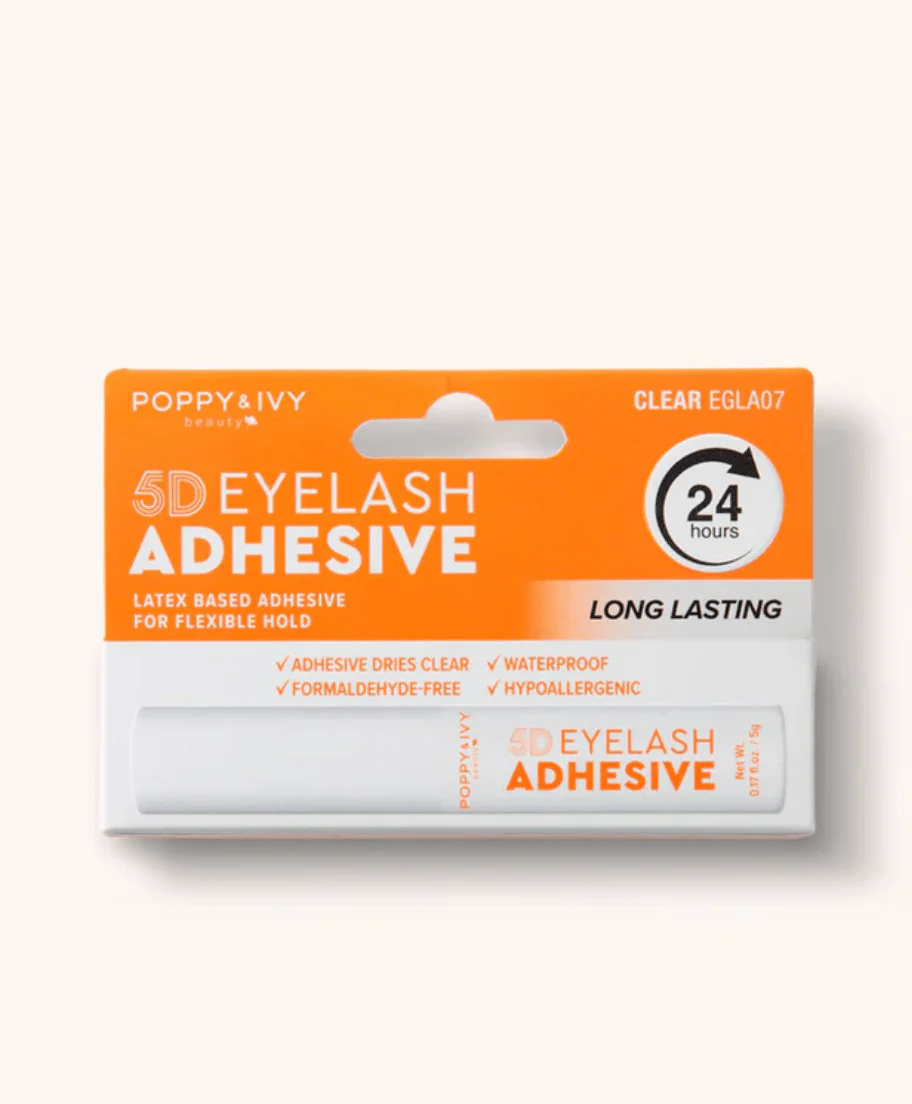 Poppy & Ivy 5D Eyelash Brush Adhesive Fast Drying - 5g - Image 5