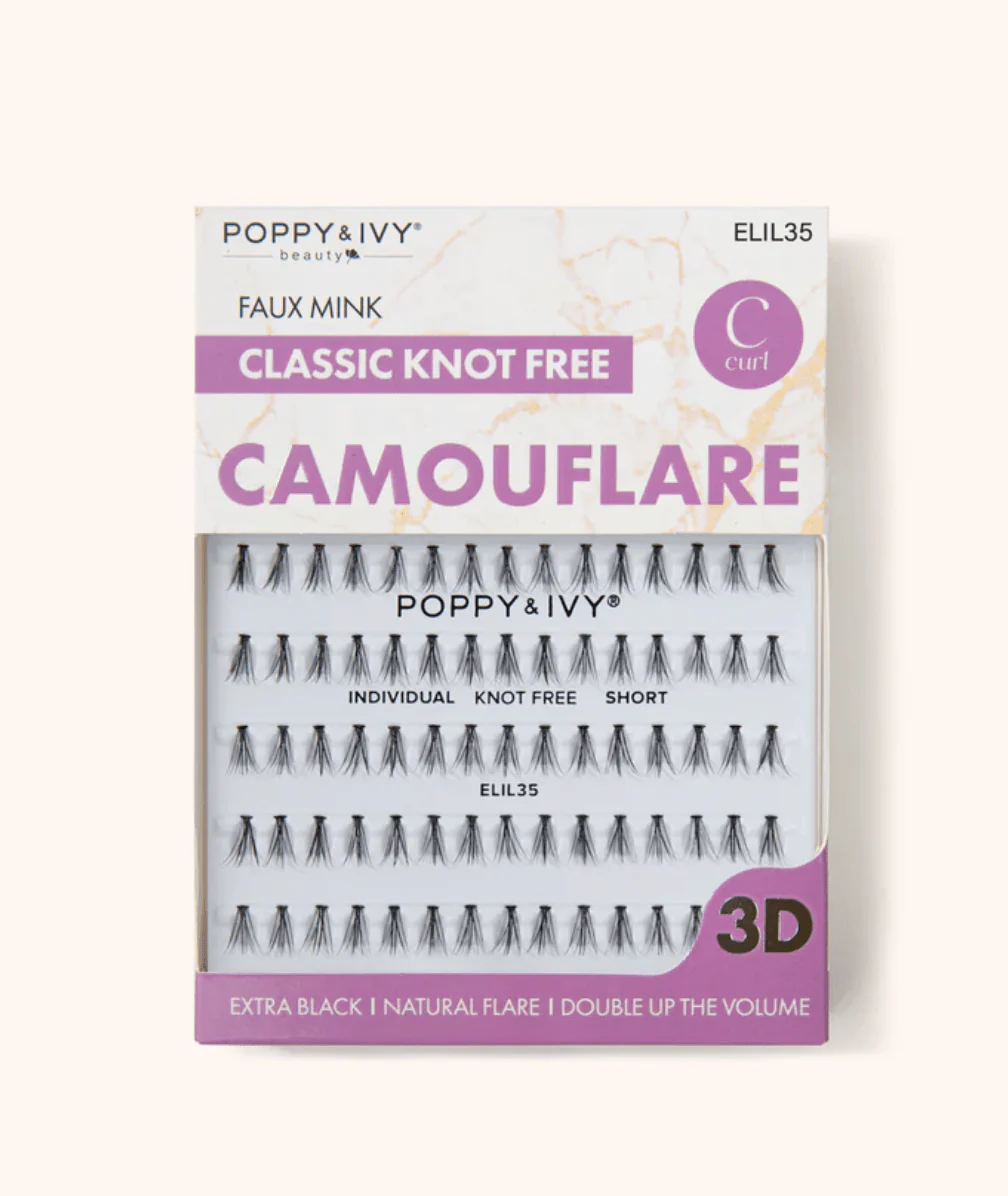 Poppy & Ivy Camouflage Classic Individual Lashes – C Curl - Image 5