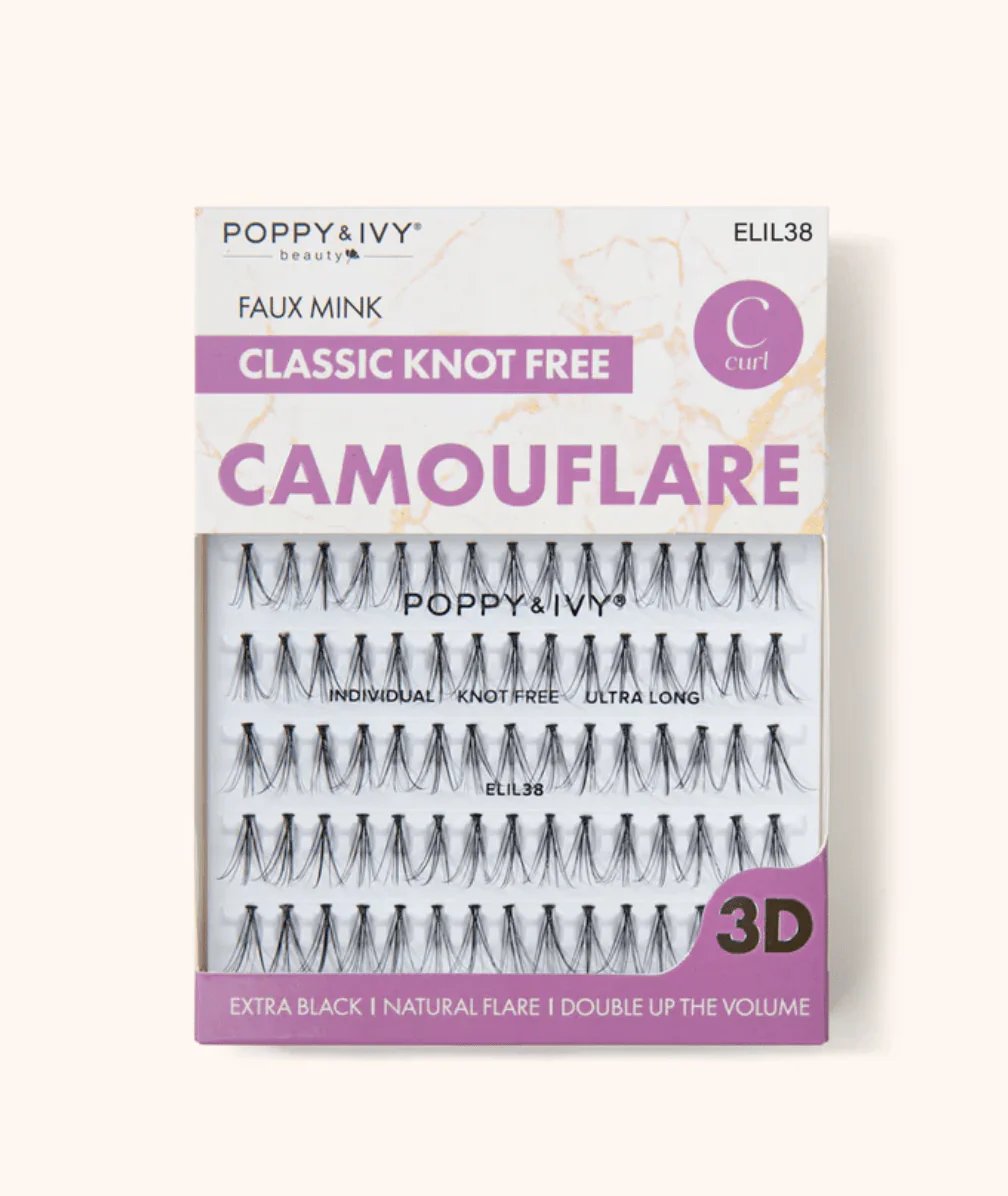 Poppy & Ivy Camouflage Classic Individual Lashes – C Curl - Image 8