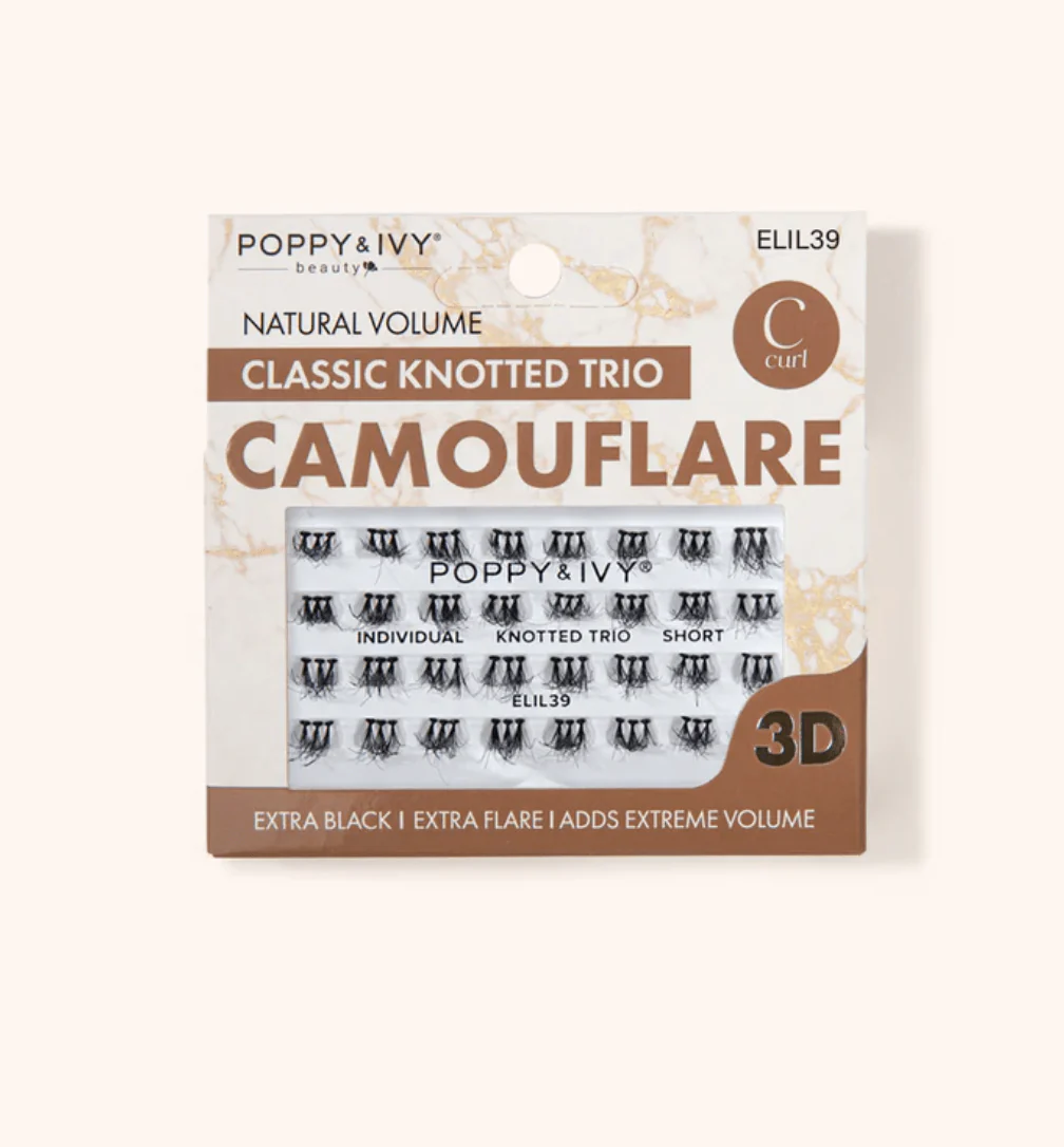 Poppy & Ivy Camouflage Classic Individual Lashes – C Curl - Image 9