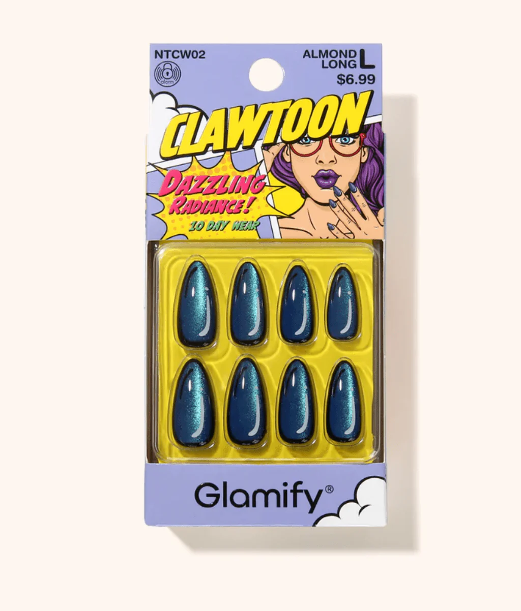 Poppy & Ivy Clawtoon Press On Nails โ Almond Long - Image 4