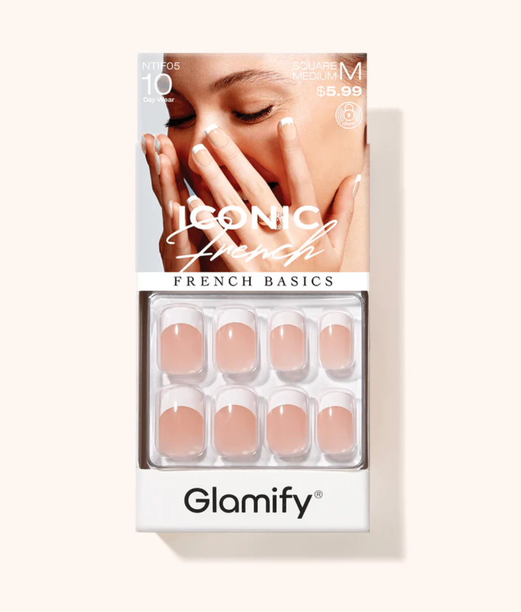 Poppy & Ivy Glamify Iconic French Press On Nails – Luxe Shapes - Image 13
