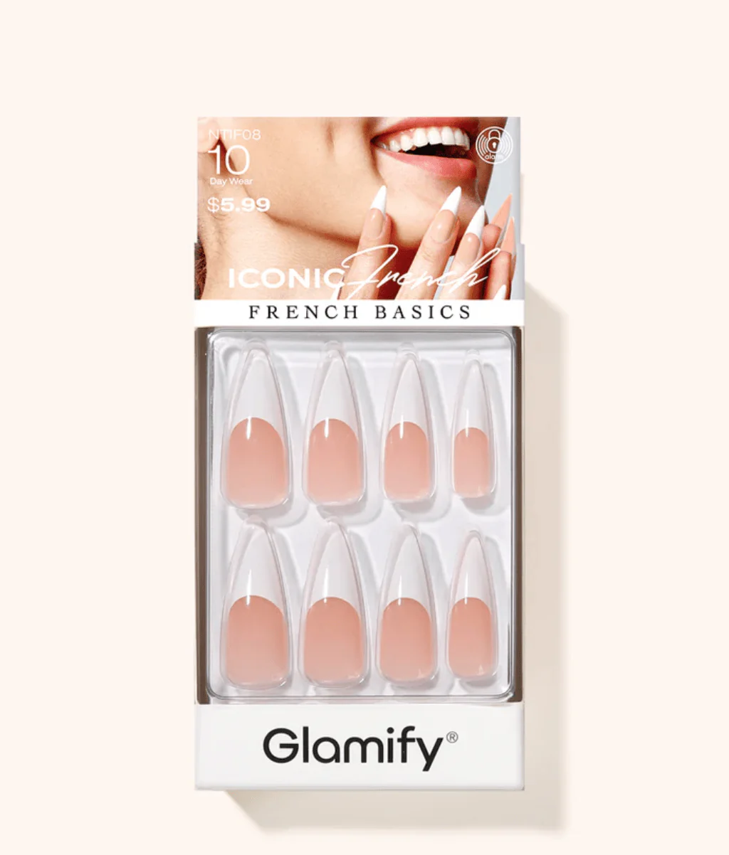 Poppy & Ivy Glamify Iconic French Press On Nails – Luxe Shapes - Image 22