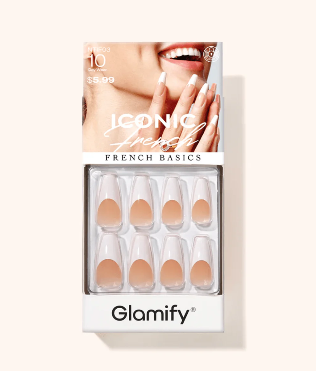 Poppy & Ivy Glamify Iconic French Press On Nails – Luxe Shapes - Image 7