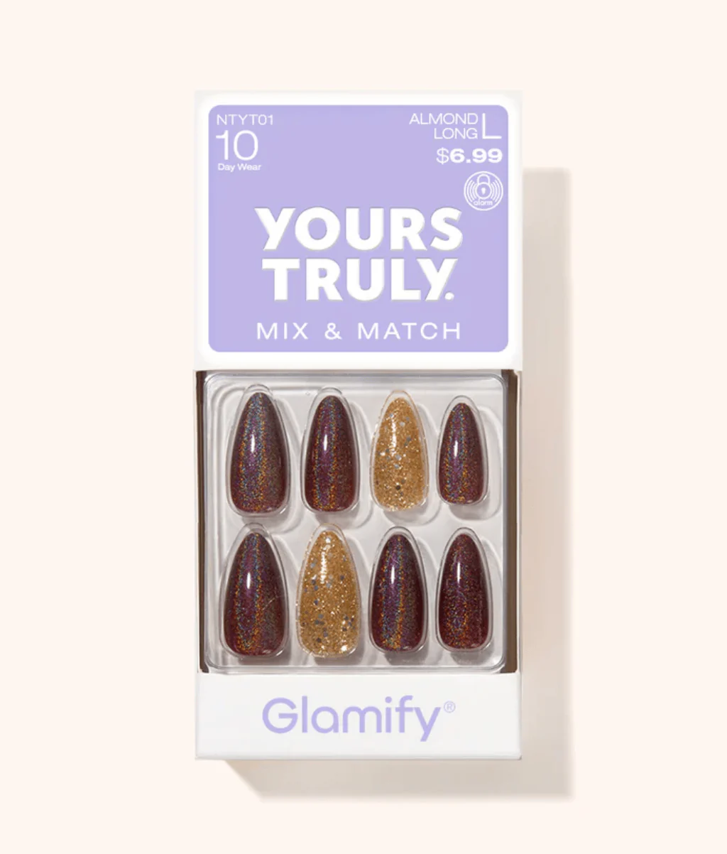 Poppy & Ivy Glamify Yours Truly Press On Nails