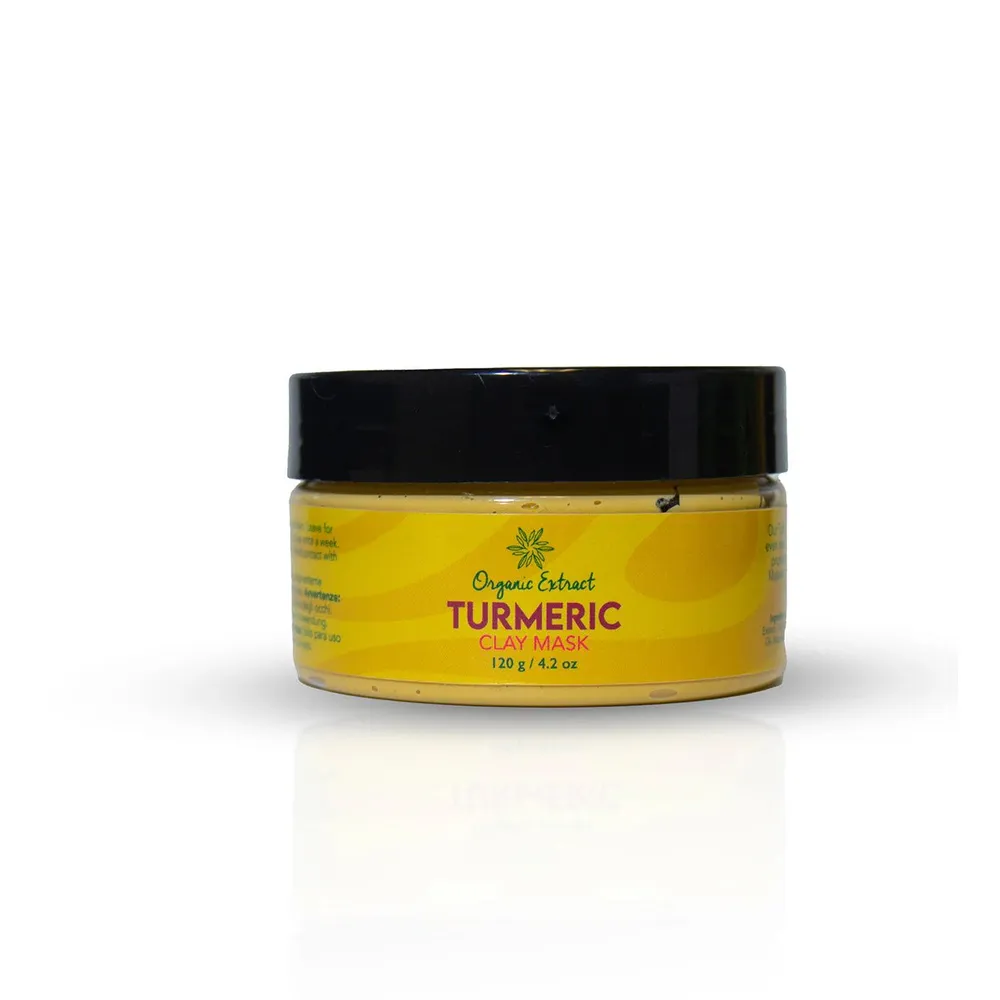 Organic Extract Turmeric Clay Mask - 4oz