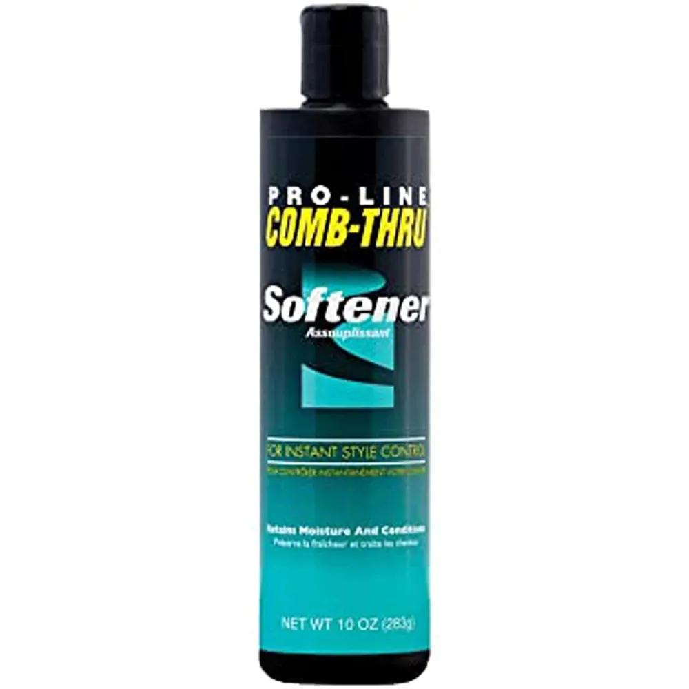 Pro Line Comb-Thru Softener – Moisturizing Hair Softener -10 oz - Image 3