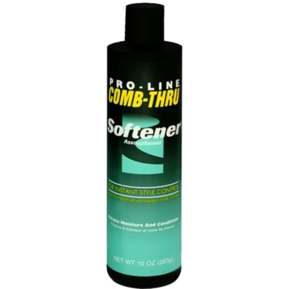 Pro Line Comb-Thru Softener – Moisturizing Hair Softener -10 oz - Image 4