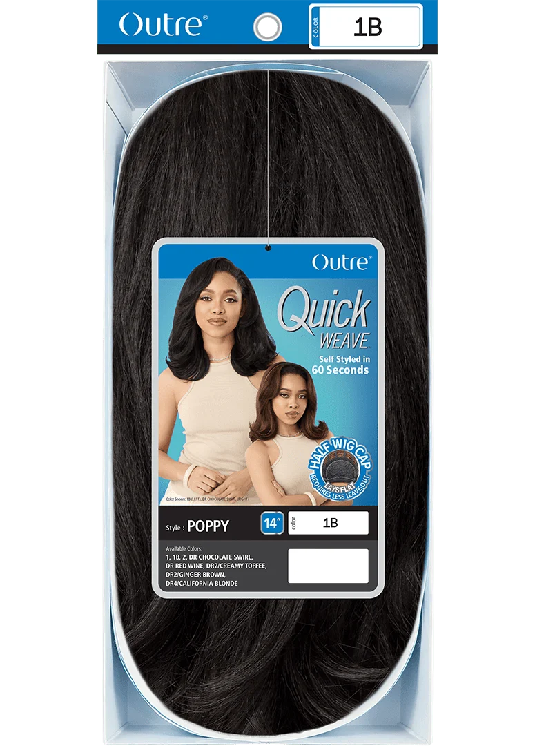 Quick Weave Synthetic Half Wig – Poppy - Image 7