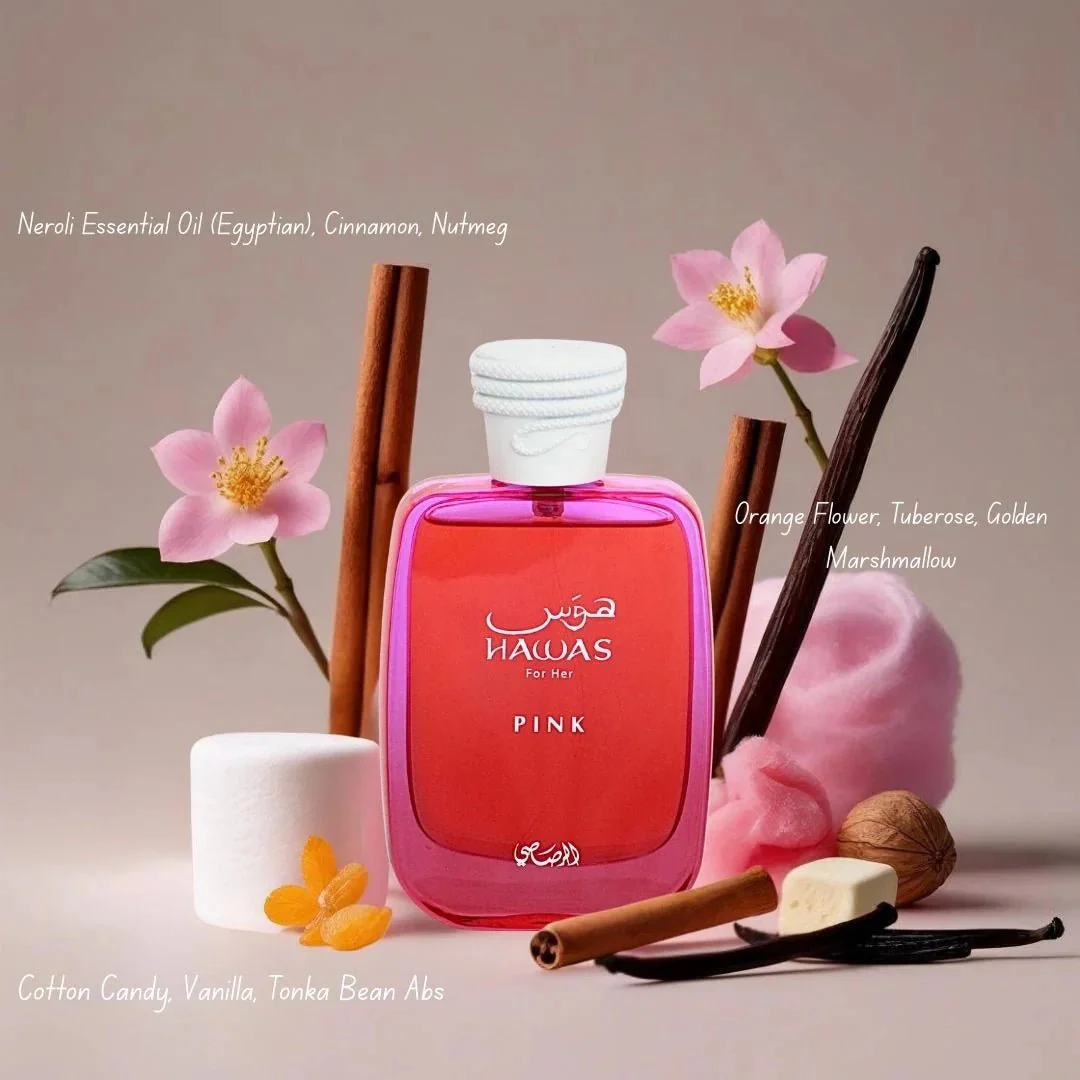 Rasasi Hawas Pink for Her Eau de Parfum β 100ml - Image 3
