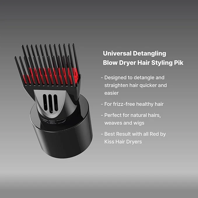 Red by Kiss Universal Blow Dryer Pik Attachment - Image 2