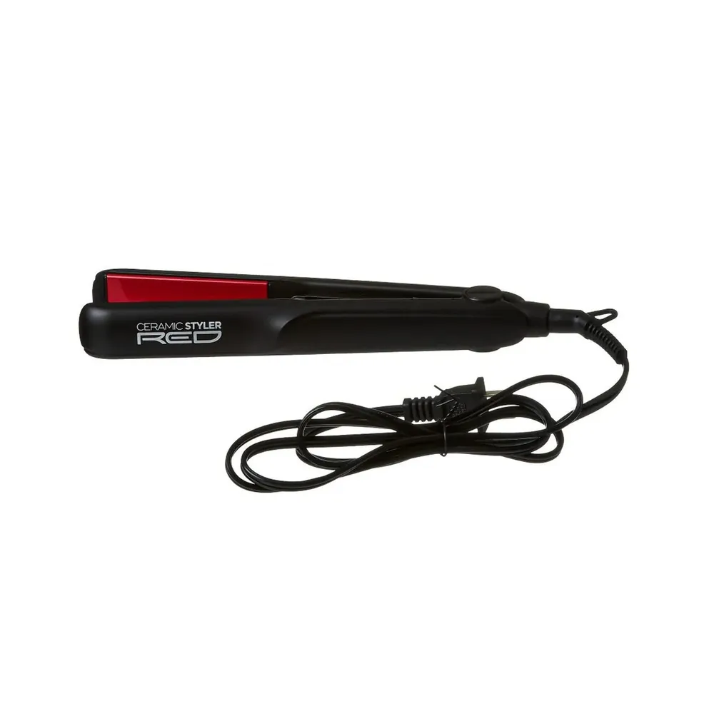Red by Kiss 1" Ceramic Styler Flat Iron - Image 2