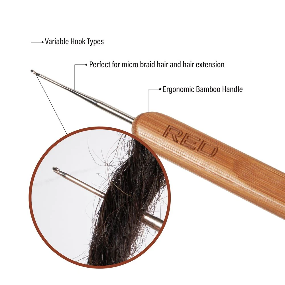 Red by Kiss 1 Hook Crochet Needle – 0.50 mm - Image 3