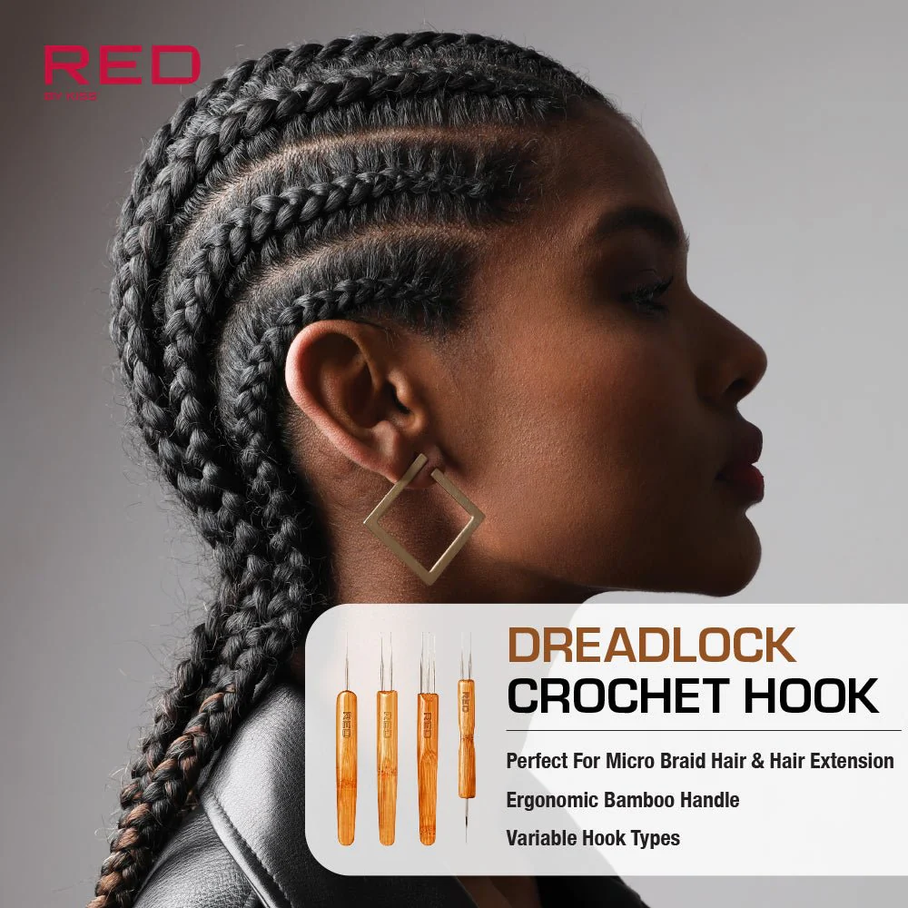 Red by Kiss 1 Hook Crochet Needle – 0.50 mm - Image 5